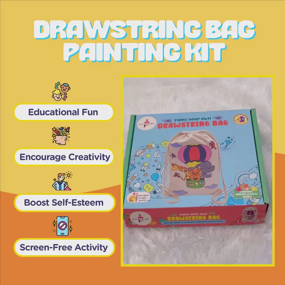 Drawstring Bag Painting Kit