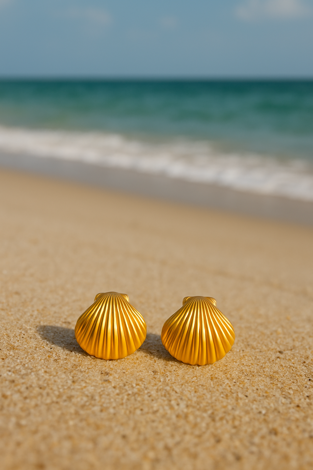 Timeless Ocean Charm: Anti-Tarnish Shell Earrings