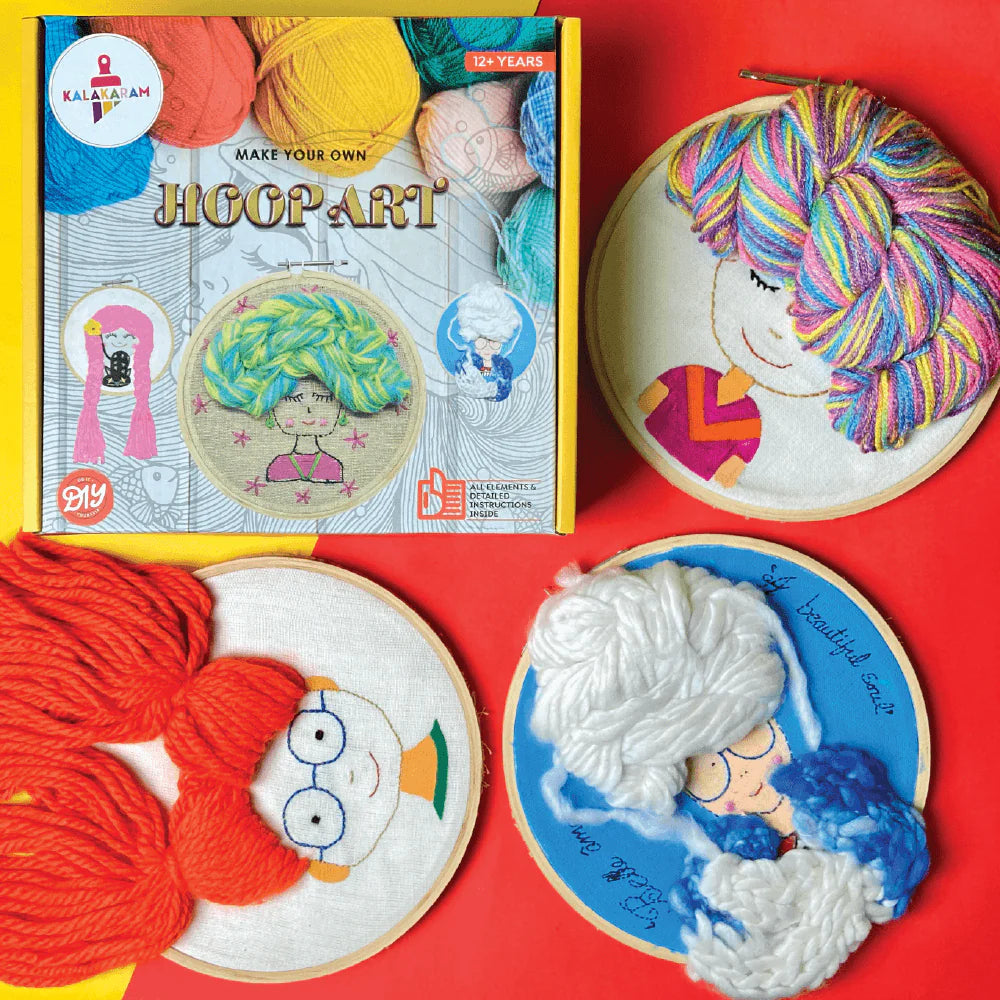 Hoop Art Embroidery Kit