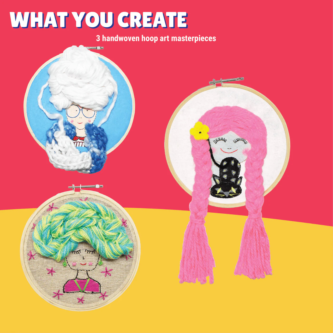 Hoop Art Embroidery Kit