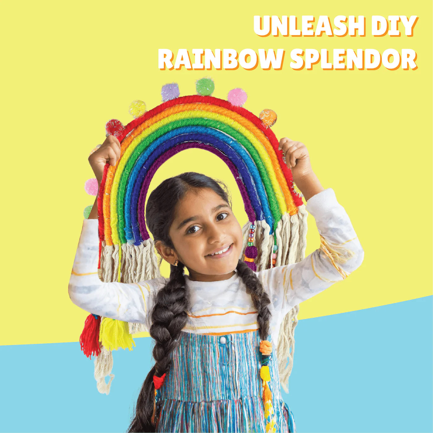Macrame Rainbow Activity Kit