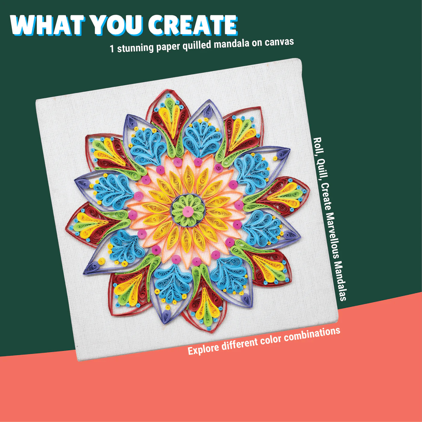 Quilling Mandala Activity Kit