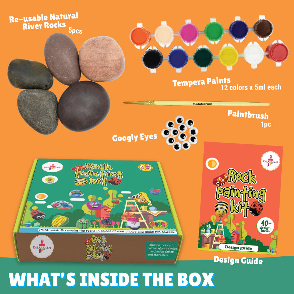 Rock Painting Kit | Screen Free Fun